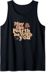 star wars may the fourth be with you collage tank top