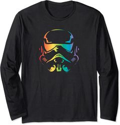 star wars pride stormtrooper helmet long sleeve