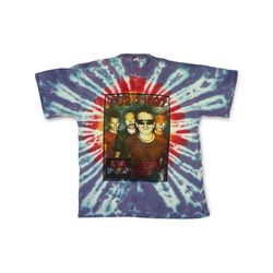 vintage u2 pop mart 1997 tour tee band shirt tie dye made in usa single stitched