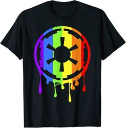 star wars rainbow drip empire logo