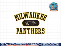 wisconsin milwaukee panthers varsity logo  png, sublimation copy