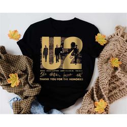 u2 band signature unisex shirt, u2 band shirt, classic rock u2 band shirt, 90s music shirt, u2 joshua tree shirt, u2 mer