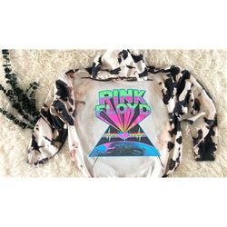 band hoodie/hand bleached/tie dye/concert shirt/dad gift/ birthday gift