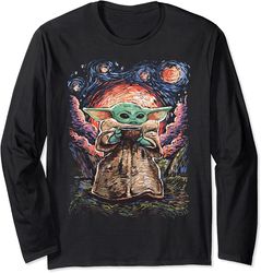 star wars the child starry night long sleeve