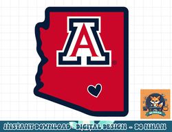 arizona wildcats state officially licensed  png, sublimation