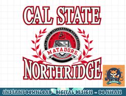 cal state northridge matadors victory logo  png, sublimation