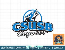 cal state san bernardino coyotes icon officially licensed  png, sublimation