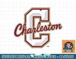 charleston cougars icon logo officially licensed  png, sublimation