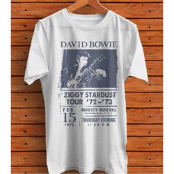 david bowie, radio city graphic t-shirt