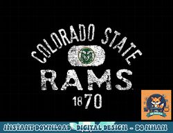 colorado state rams 1870 vintage  png, sublimation