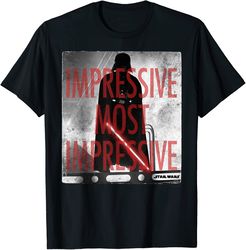 star wars vader most impressive vinyl cover graphic t-shirt