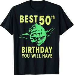 star wars yoda best 50th birthday you will have stencil