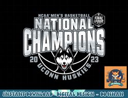 connecticut huskies national champions 2023 basketball navy  png, sublimation