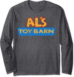 disney pixar toy story al's toy barn distressed logo long sleeve