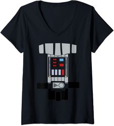 womens star wars darth vader halloween costume v-neck