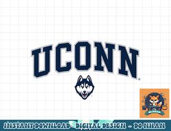 connecticut huskies womens arch over white  png, sublimation