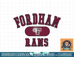fordham rams varsity logo officially licensed  png, sublimation