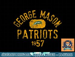 george mason patriots 1957 vintage  png, sublimation