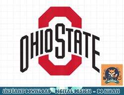 kids ohio state buckeyes icon gray kids  png, sublimation
