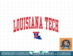 louisiana tech bulldogs arch over blue officially licensed  png, sublimation