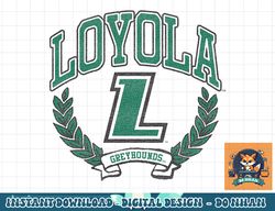 loyola maryland greyhounds victory vintage  png, sublimation