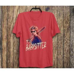 netflix stranger things steve the babysitter portrait graphic t-shirt