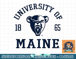 maine black bears stamp logo officially licensed  png, sublimation
