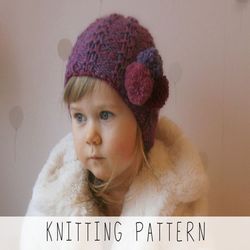 knitting pattern basic beanie x unisex hat knit pattern x kids beanie hat pattern x classic ribbed hat knit x beginners