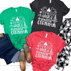 my oh my what a wonderful christmas shirt | disney christmas shirt| womens disney shirt| disney holiday shirt