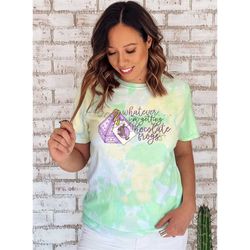 Whatever... I'm Getting Chocolate Frogs Tie Dye Shirt| Unisex Fit