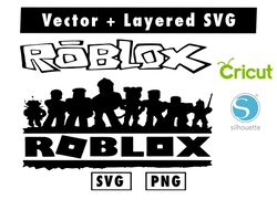 roblox svg & png files for cricut machine , anime svg , manga svg , goku svg