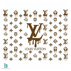 LV Logo Svg, Louis Vuitton Logo Svg, Color Logo Svg, Drippin