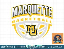 marquette golden eagles basketball dribble navy  png, sublimation