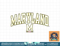 maryland terrapins arch over red officially licensed  png, sublimation
