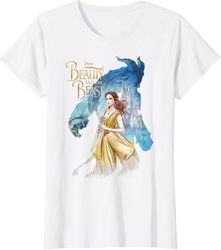 disney beauty & the beast belle legendary graphic t-shirt