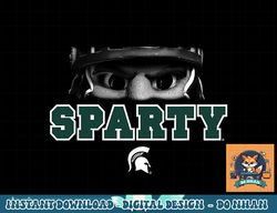 michigan state spartans sparty officially licensed  png, sublimation