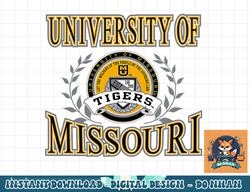 missouri tigers laurels logo officially licensed  png, sublimation