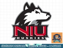 northern illinois huskies icon logo officially licensed  png, sublimation
