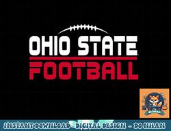 ohio state buckeyes football scramble officially licensed  png, sublimation