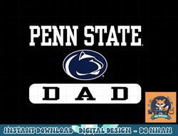 penn state nittany lions dad navy officially licensed  png, sublimation