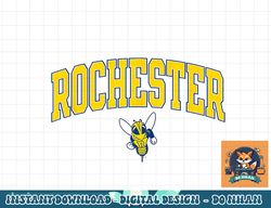 rochester yellowjackets arch over logo officially licensed  png, sublimation