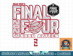 san diego state aztecs final four 2023 basketball dunk black  png, sublimation