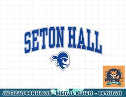 seton hall pirates arch over white officially licensed  png, sublimation