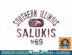 southern illinois salukis 1869 vintage logo  png, sublimation