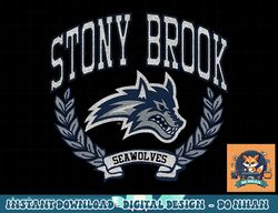 stony brook seawolves victory vintage red  png, sublimation