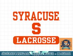 syracuse orange lacrosse officially licensed  png, sublimation