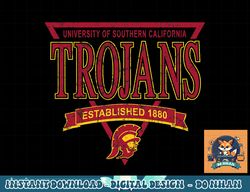 usc trojans 90s style logo black officially licensed  png, sublimation