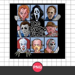The Psycho Bunch Png, Halloween Horror Friend Png, Scary Horror Friends Png, Halloween Png Digital File