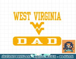 west virginia mountaineers dad officially licensed  png, sublimation