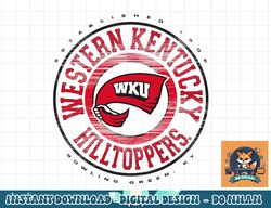 western kentucky hilltoppers showtime white  png, sublimation